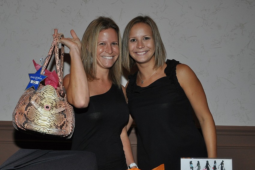 Candace Brewer and Erica Questionati