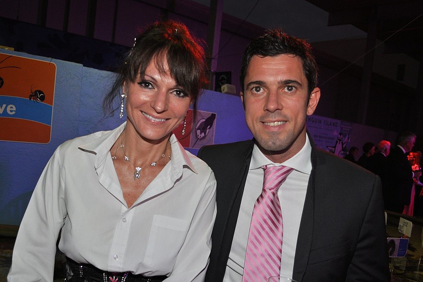 Dr. Anne Chauvet and Giacamo Pedretti