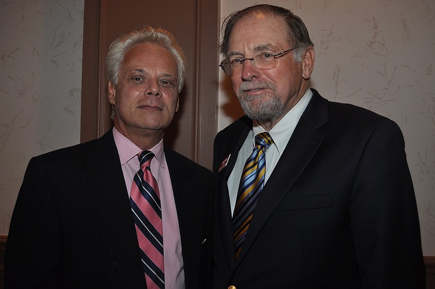 Charles Clapsaddle and Childrens Guardian Fund president Alan Quinby