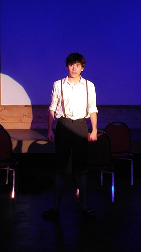 Collin Sloan directed, self-produced and performed in 'Spring Awakening.' Courtesy Photo