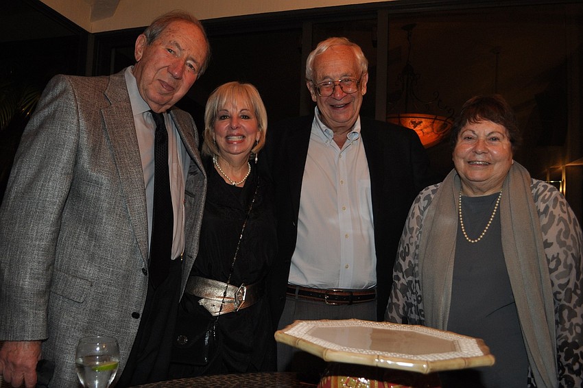 Herman and Sharon Frankel, Bill and Marjorie Sandy