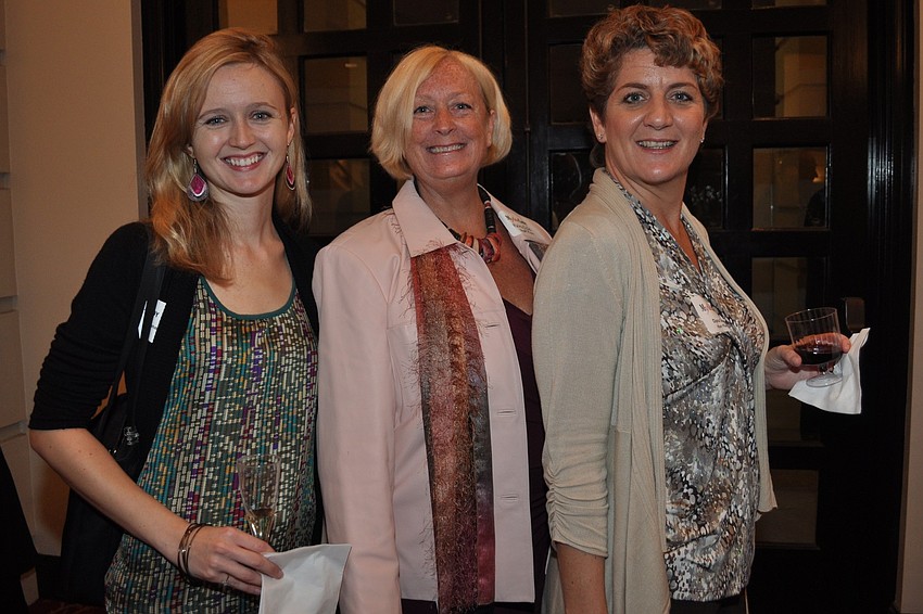 Ashley Giasone, Betsy Fales and Dana Scott