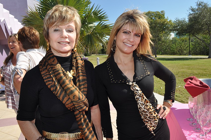 Cheryl Gross and Greta Carlo