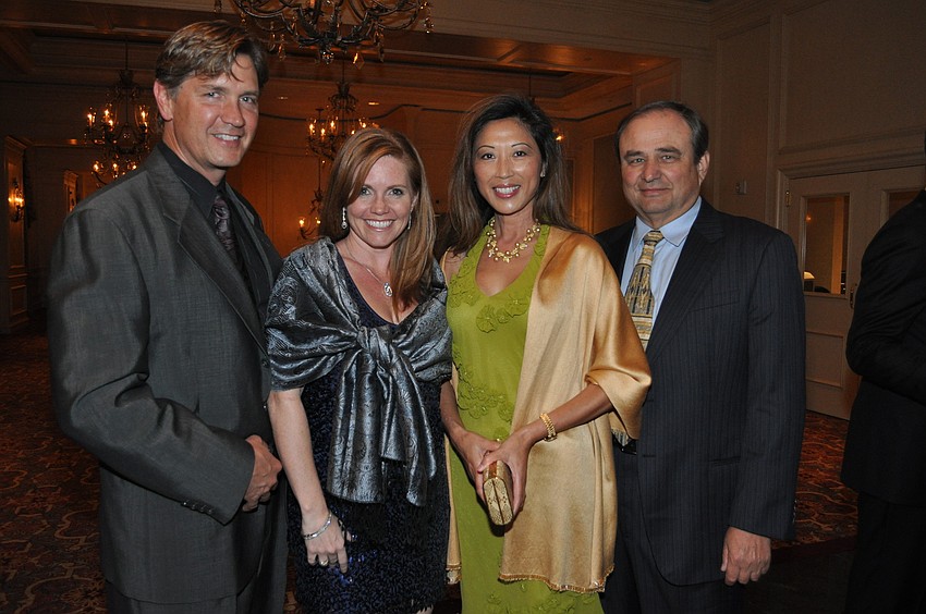 Brent and Kristan Hamill, Ping and Fritz Faulhaber