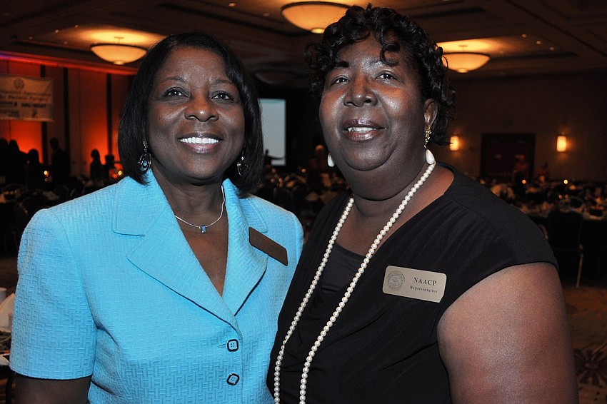 Event co-chairs Cynthia Howard and Jone Williams