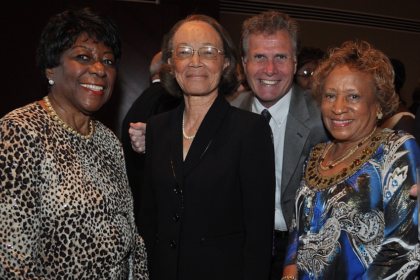 Florence Jackson, Nancy Rodriguez, Mike Ross and Chloteal Lewis