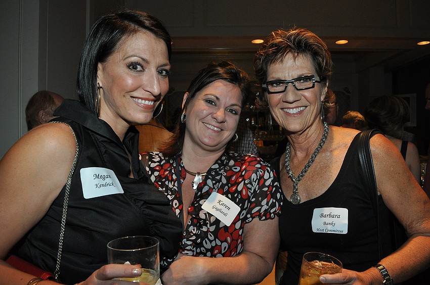 Megan Kendrick, Karen Gagliardi and Barbara Banks