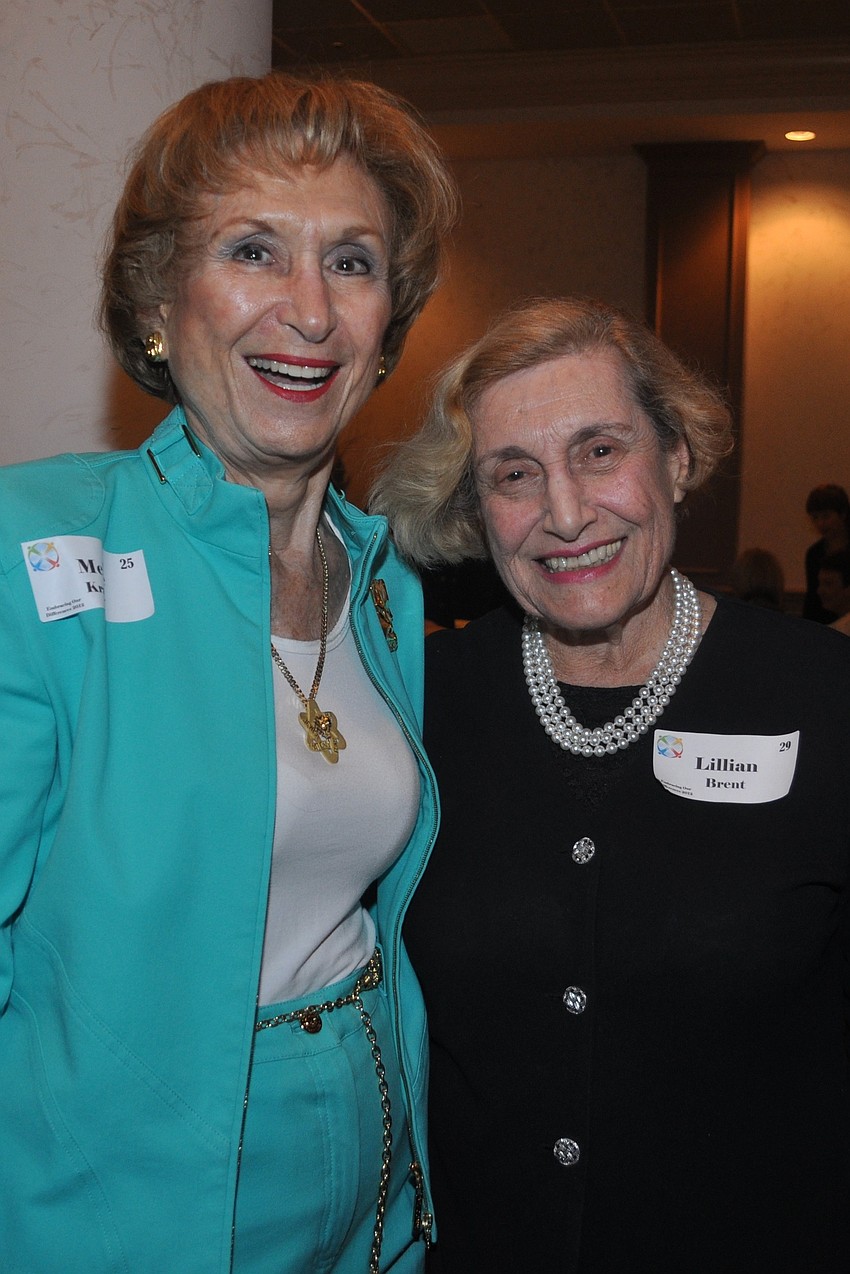 Meme Kramer and Lillian Brent