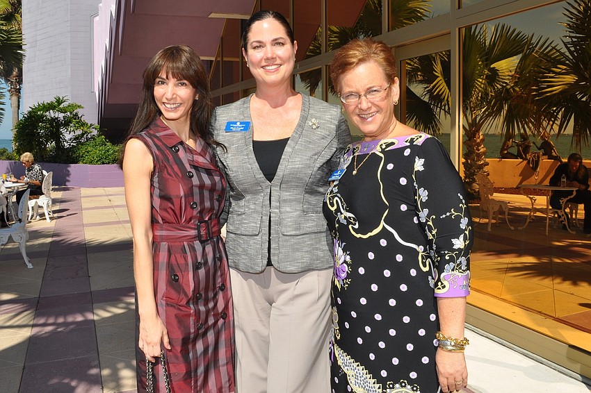 Victoria Leopold, Nicole Coudal and Jocelyn Stevens