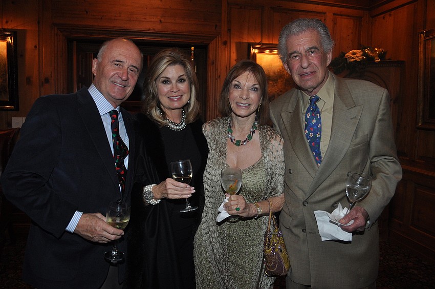 Eric and Sandra Lindqvist, Joan and Bob Brand