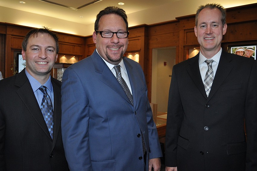 Dr. Casey Maloney, Dr. Oren Plous and Dr. James Lenhart