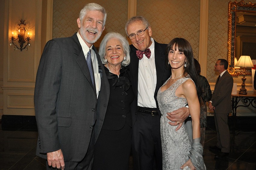 Dennis and Graci McGillicuddy and Harry and Victoria Leopold