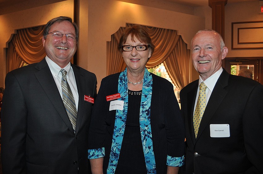 Kevin McKenney, Jasmine Candlish and Don Carroll