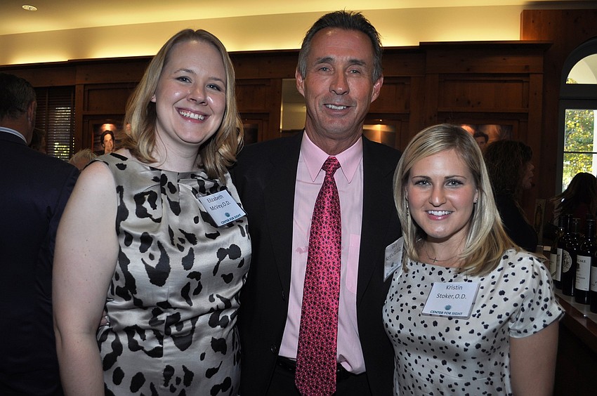 Dr. Elizabeth McVey, Dr. Gary Bockhold and Dr. Kristin Stoker