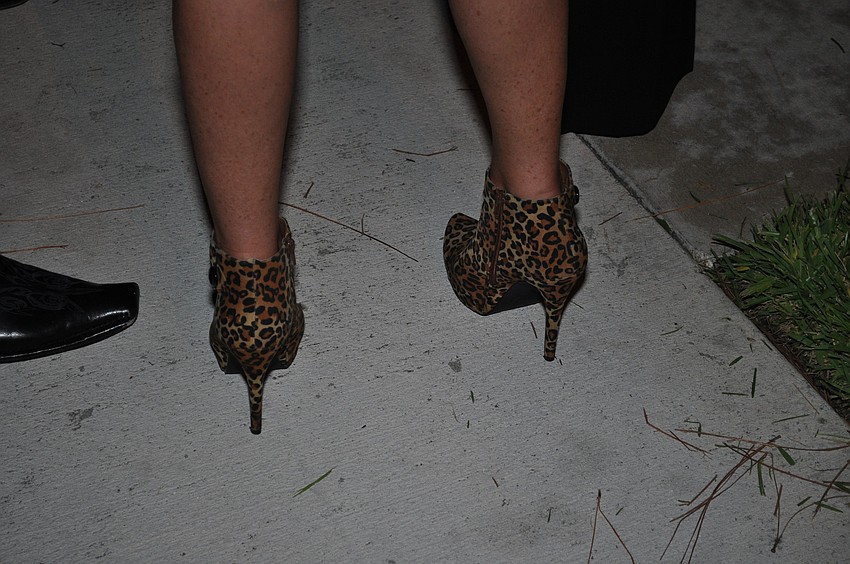 Leopard booties!