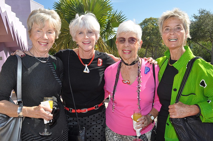 Mary Lou Morton, Clare Segall, Elaine Rosen and Sarah Risher