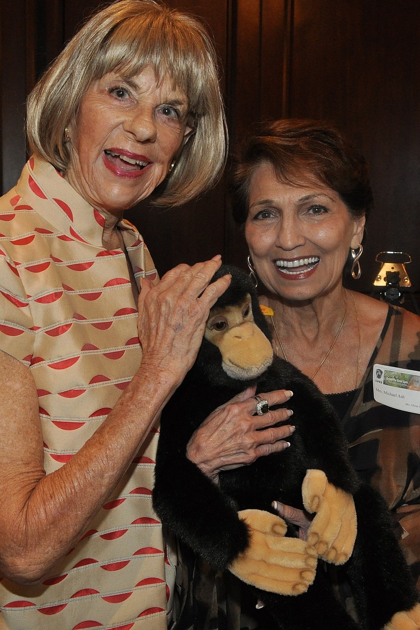 Event co-chair Gloria Moss and Jewel Ash