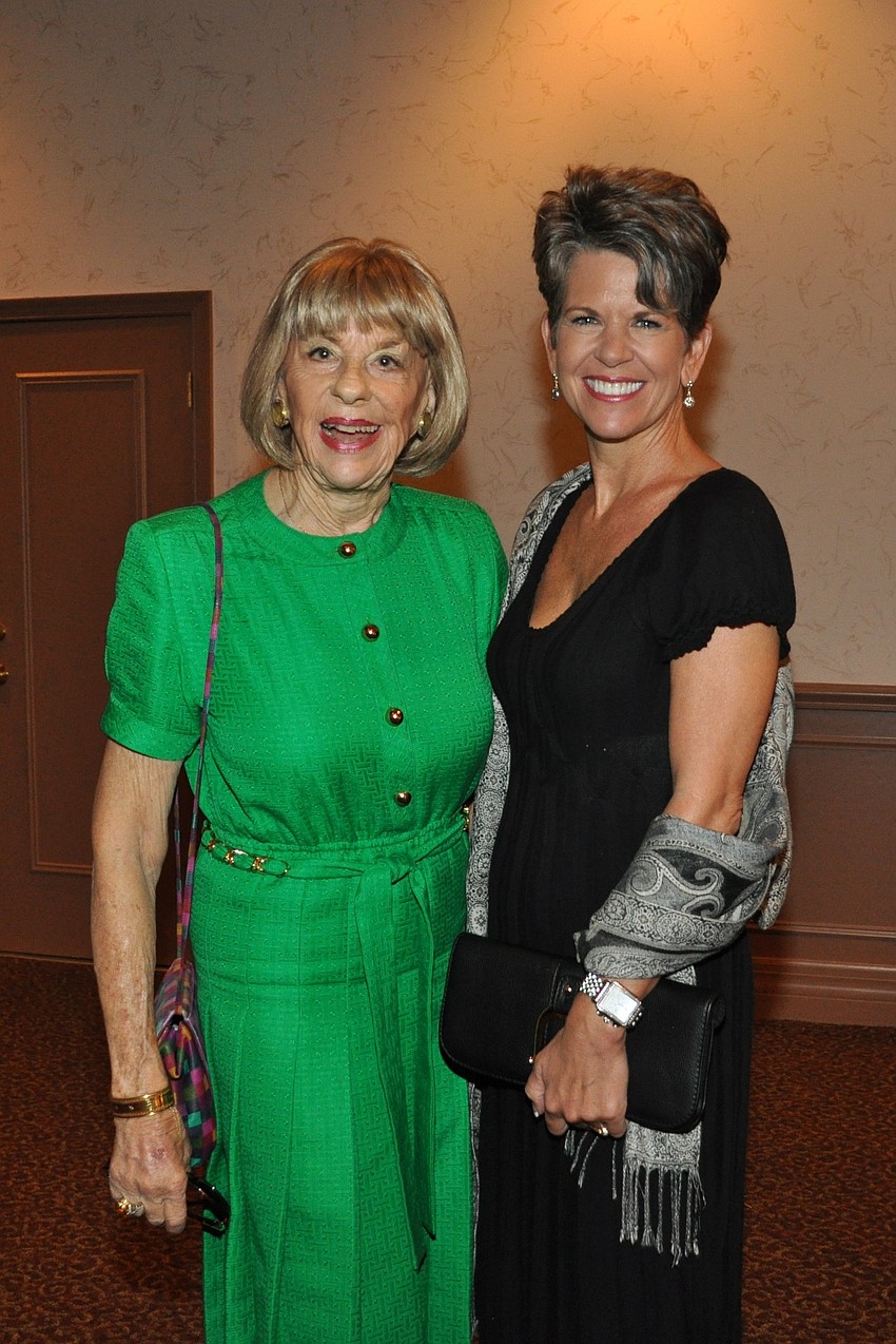 Gloria Moss and Sally Schult