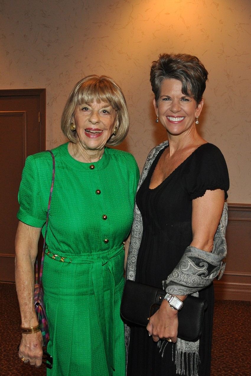 Gloria Moss and Sally Schule