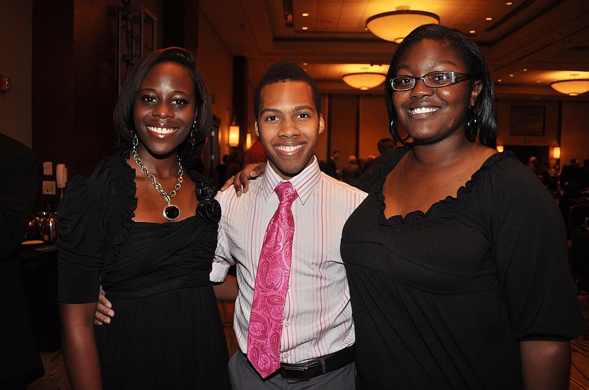 Maiyah Newsome, Derrek Gunnells and Erica Milner