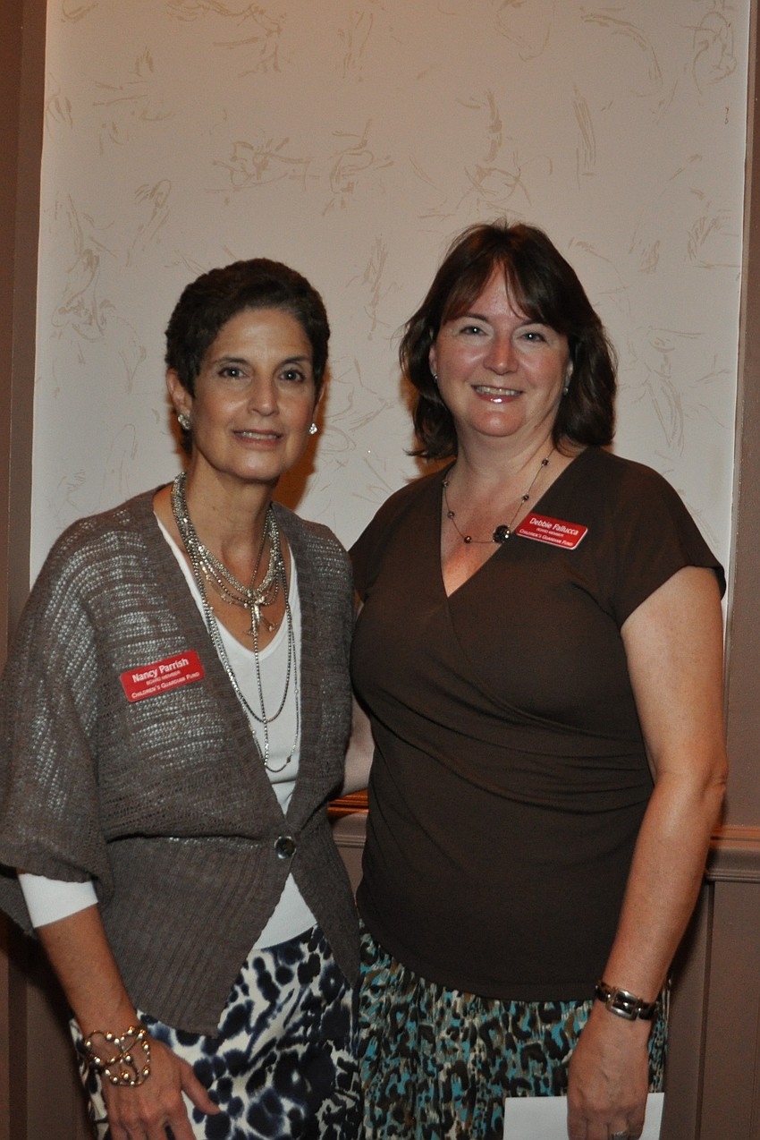 Nancy Parrish and Debbie Falluca