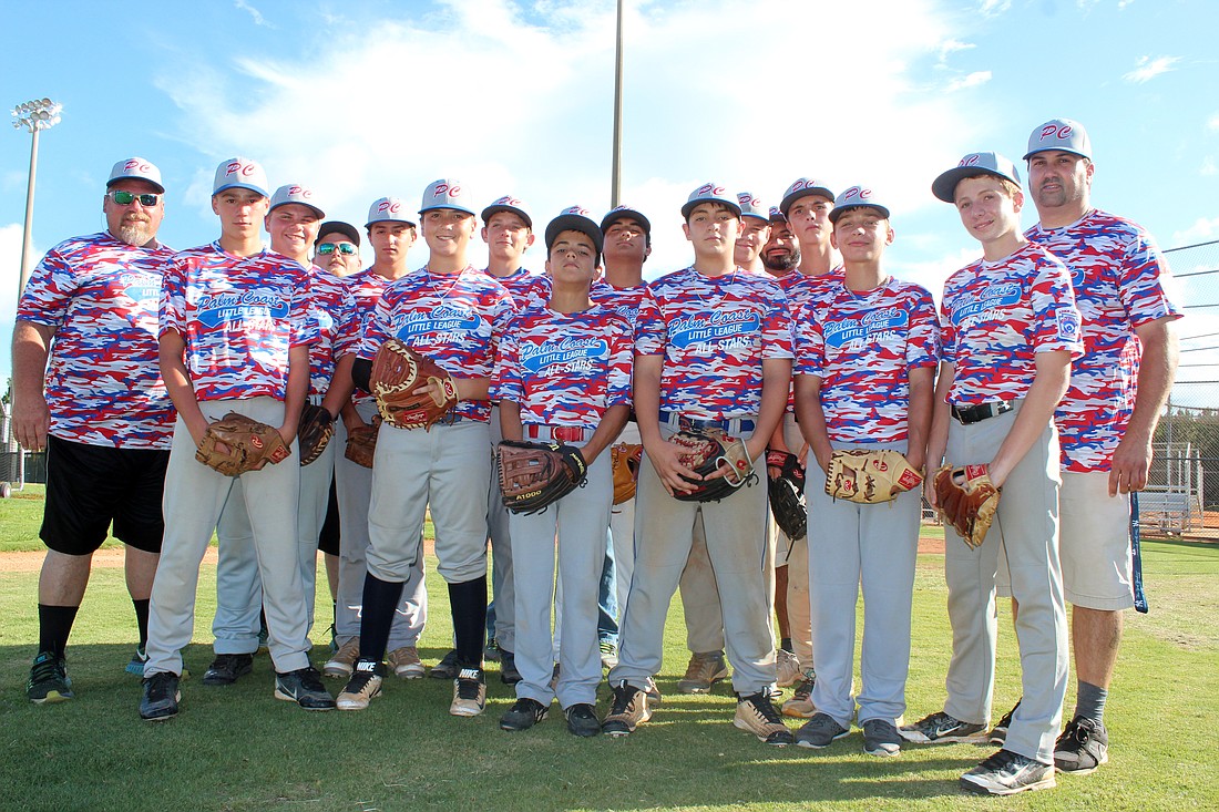 The Palm Coast Junior All-Stars are just the second but consecutive PCLL team to win its sectional championship and advance to the state tournament. Photo by Jeff Dawsey