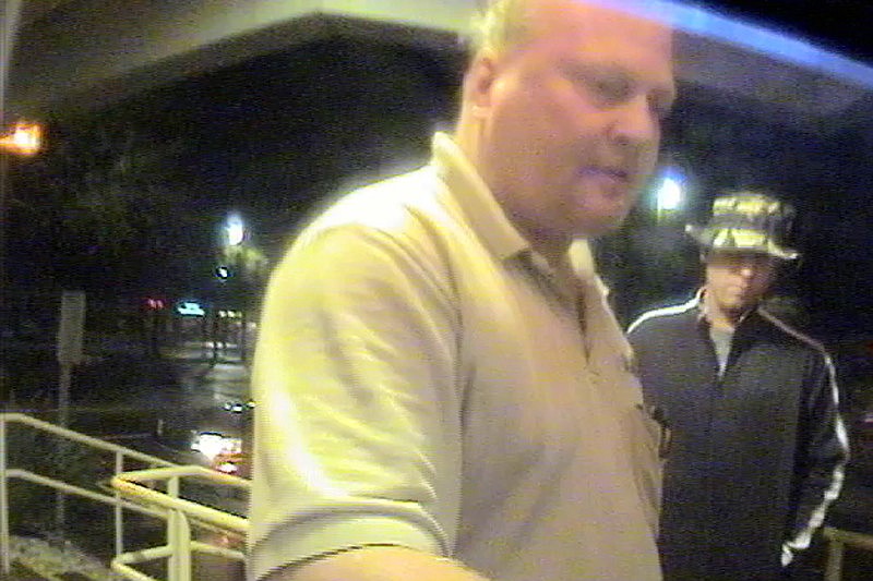 James Brotherton and an unknown man at the Beneva Village Bank of America ATM. Photos courtesy of the Sarasota County Sheriff's Office.