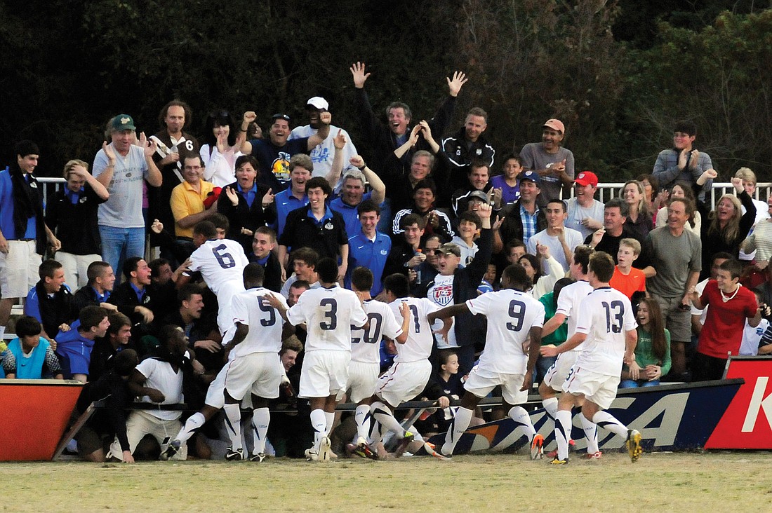 More than 21,000 soccer fans attended the 2011 Development Academy Winter Showcase and Nike International Friendlies tournament in December. File photo.