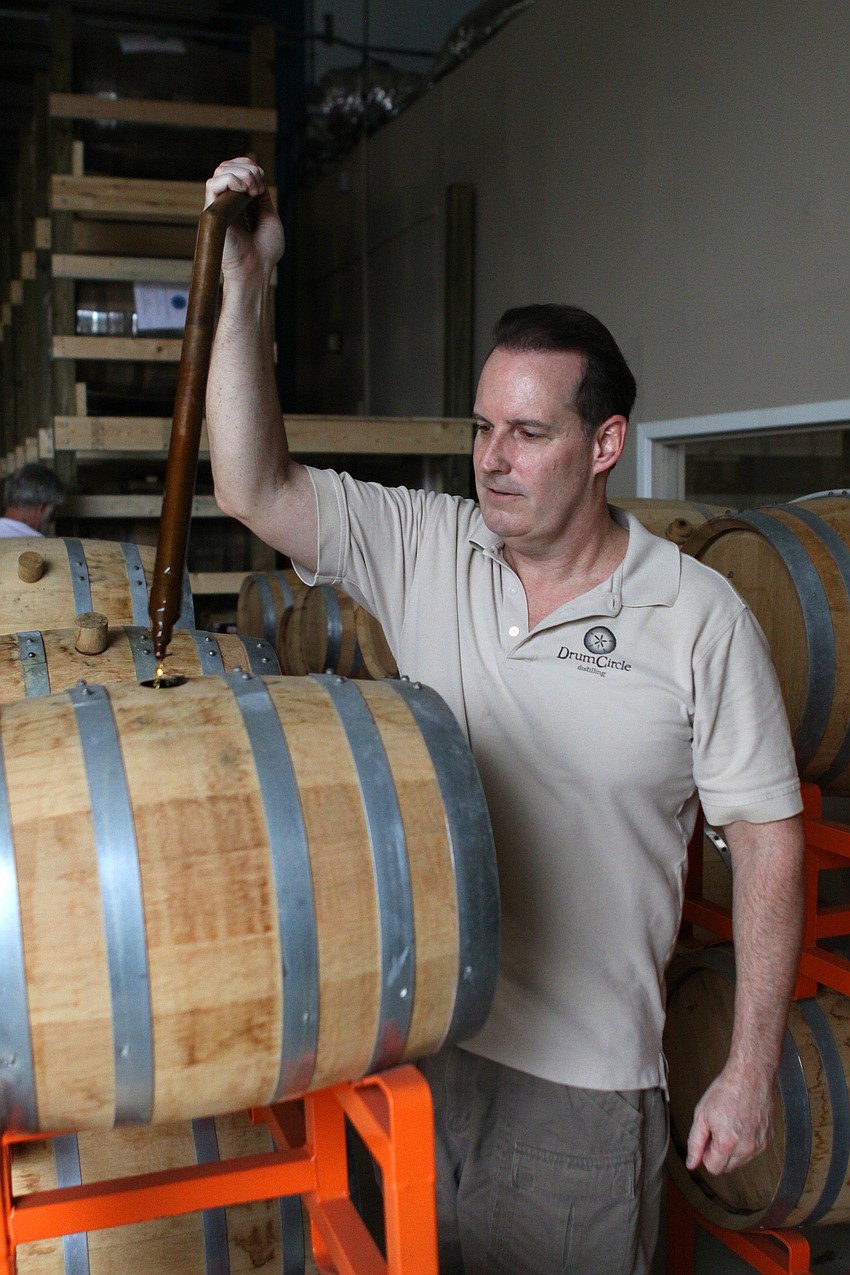 Tom Clarke has spent two years in the rum business with Drum Circle Distilling, based on Siesta Key. 