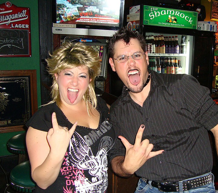 Elise Lipoff and Frank Maggio tended the bar at Shamrock Pub during last year's Guest Bartender Summer Showdown.