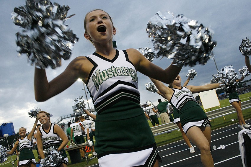 Sara Vaught kept the Mustang fans on their feet throughout the game.