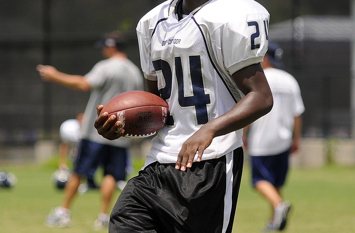 Demardre Patterson returned the opening kickoff of the second half for a touchdown, giving ODA a 28-14 lead.