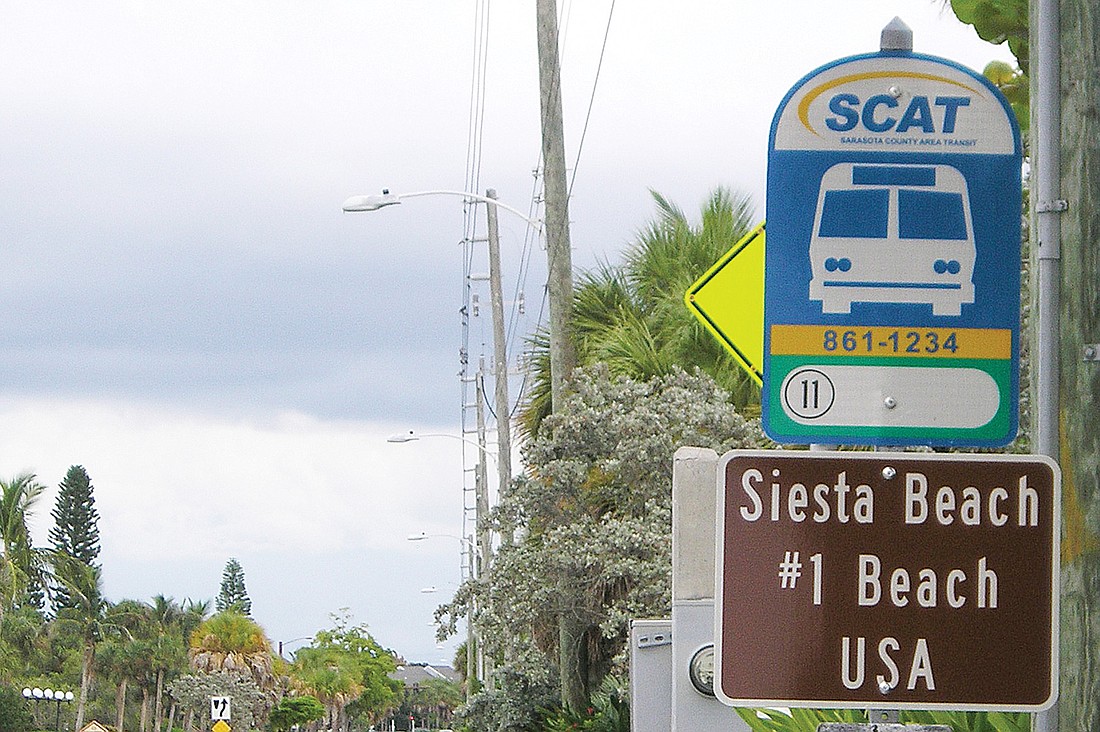 Key business owners are happy to have some signage up to mark Siesta BeachÃ¢â‚¬â„¢s No. 1 ranking in the country, but they hope to see better displays in the future.