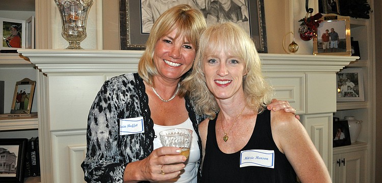 Karin Buffett and Mitzie Hensonâ€™s daughters play volleyball together at ODA.