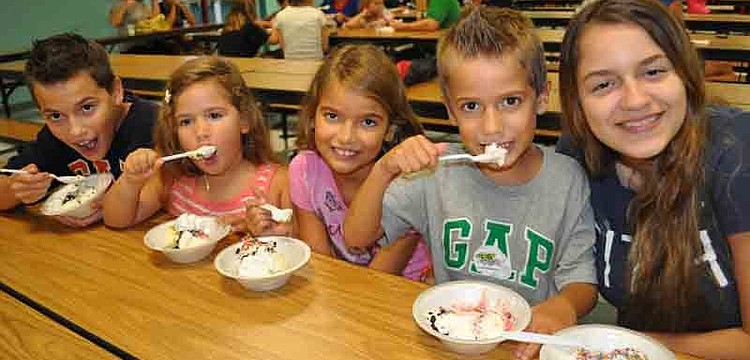 The Overholt family came out in full force. Pictured are Thomas, Bethany, Isabella, Samuel and Julia.