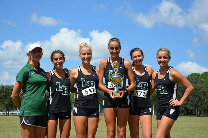 Six members of the Lakewood Ranch High girls cross country team placed in the Top 20 at the Fort Myers Optimist Invitational Sept. 17.