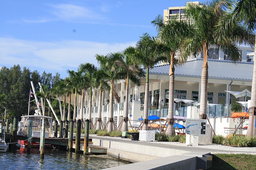 Sarasota Yacht Club re-opens today after being closed for a few weeks.
