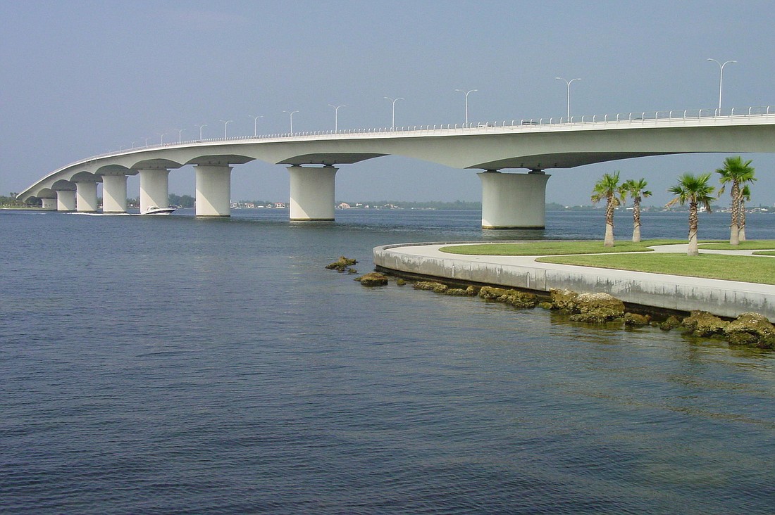 The Ringling Bridge will close one inside traffic lane next week during the hours of 9 p.m. to 5 a.m.