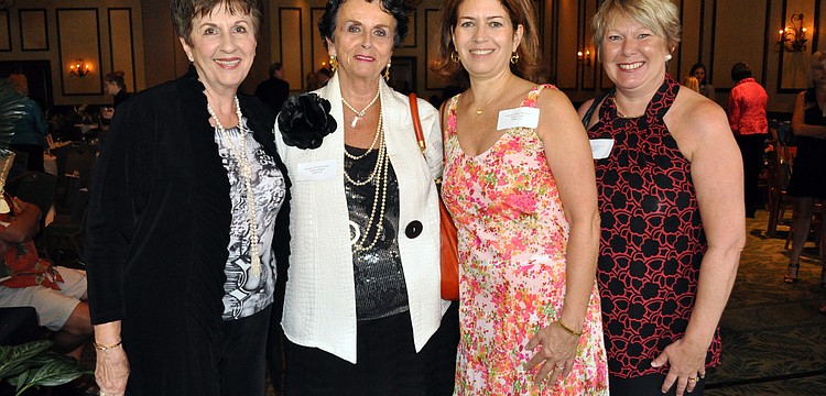 Beth Pheney, Nancy Phillips, Donna Soda and Julie Cutmore all belong to the Summit Group in Lakewood Ranch.