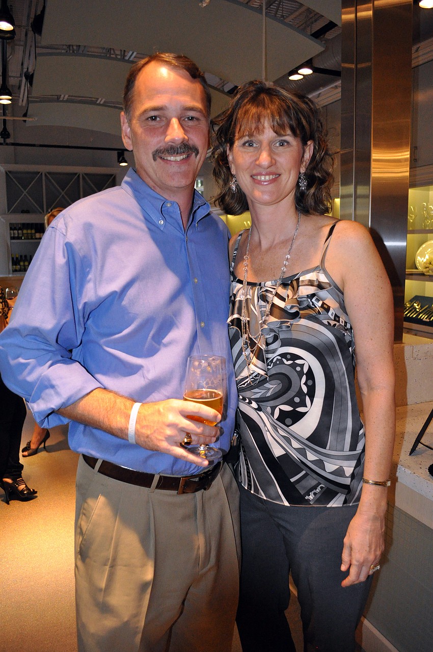 Lakewood Ranch residents Jim and Margaret Eschmann were hoping to learn some culinary techniques.