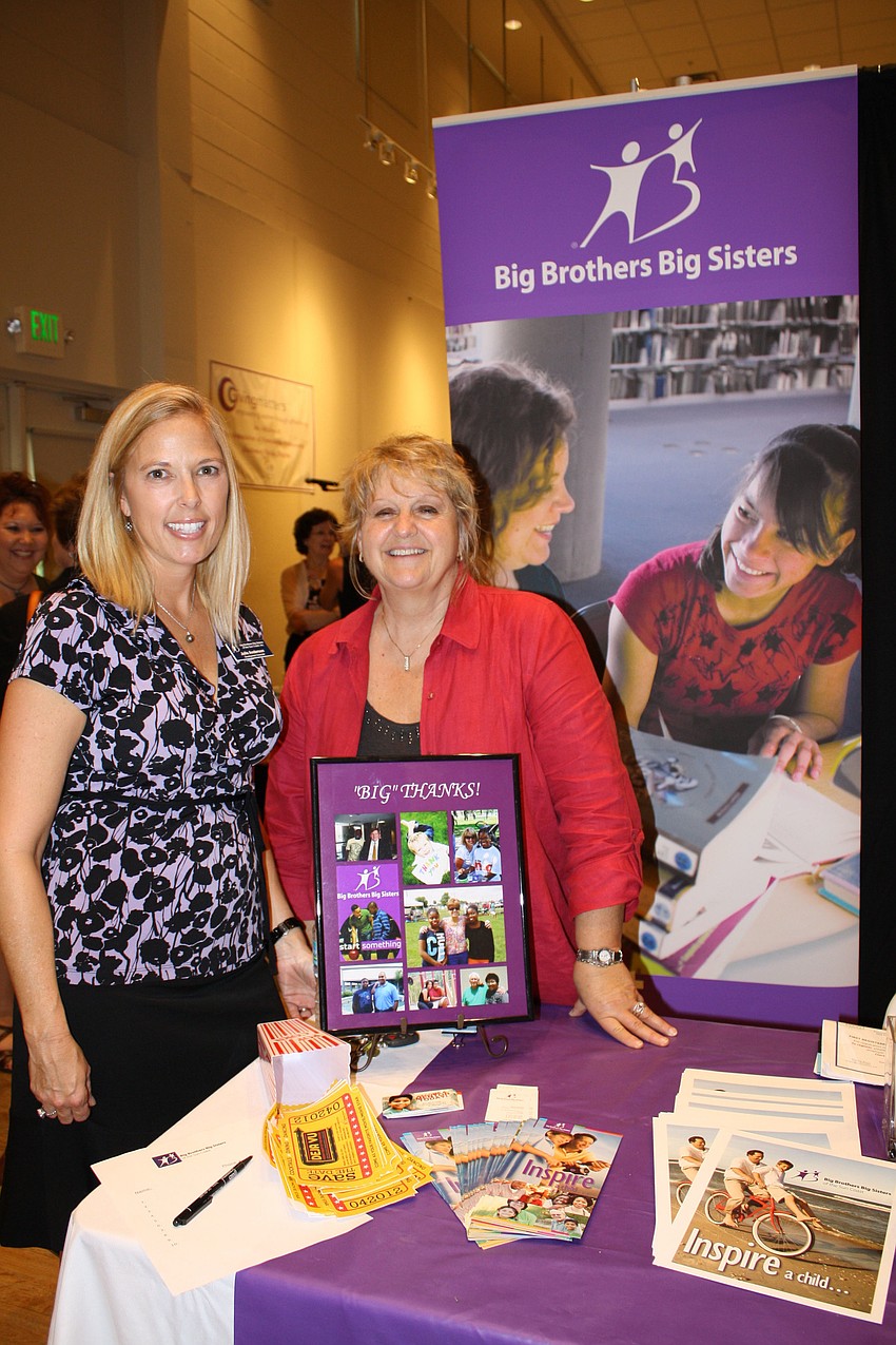 Development Associate Julie Anderson poses with Special Events Coordinator Marlene Hilier for Big Brothers Big Sisters.