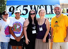 WSLRâ€™s Mark Binder, Gary Olson, Dream and Hope Siegenthaler and Normen Schindowski