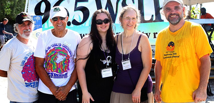 WSLRâ€™s Mark Binder, Gary Olson, Dream and Hope Siegenthaler and Normen Schindowski