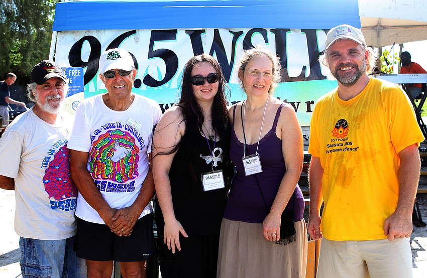 WSLRâ€™s Mark Binder, Gary Olson, Dream and Hope Siegenthaler and Normen Schindowski