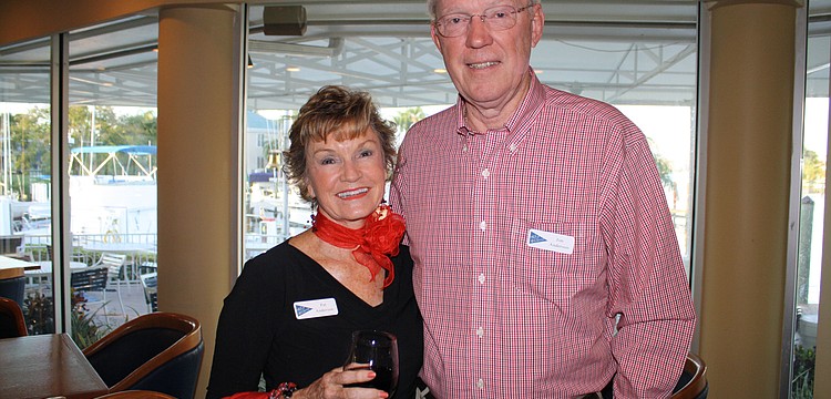 Pat and Jim Anderson pose for a photo.