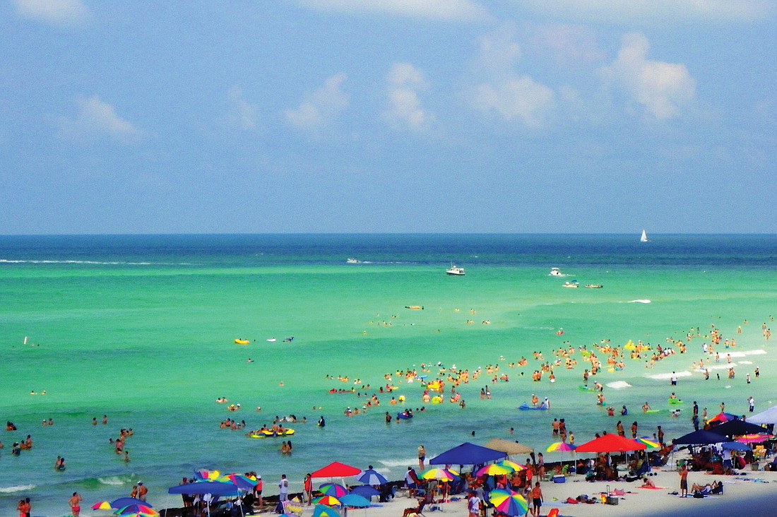 According to Virginia Haley, the ranking for Siesta Public Beach has produced higher tourist tax collections for the county than the SCVB saw in fiscal year 2007-08, one of the countyÃ¢â‚¬â„¢s best.