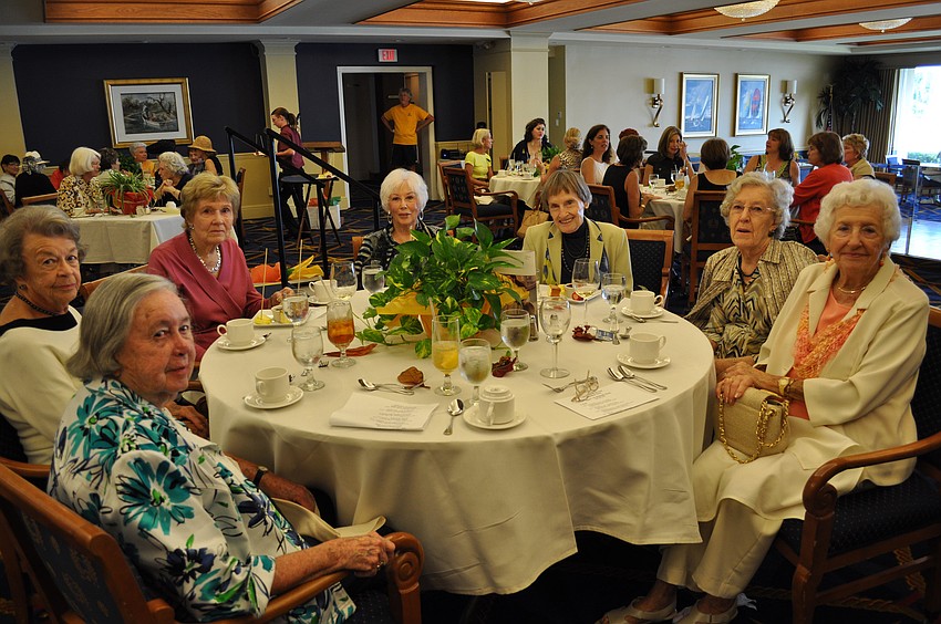 Janet Hevey, Marjorie Boulare, Eileen Roberts, Gena Magoon, Pat Rossi, Marjorie Connor and Molly Brzica