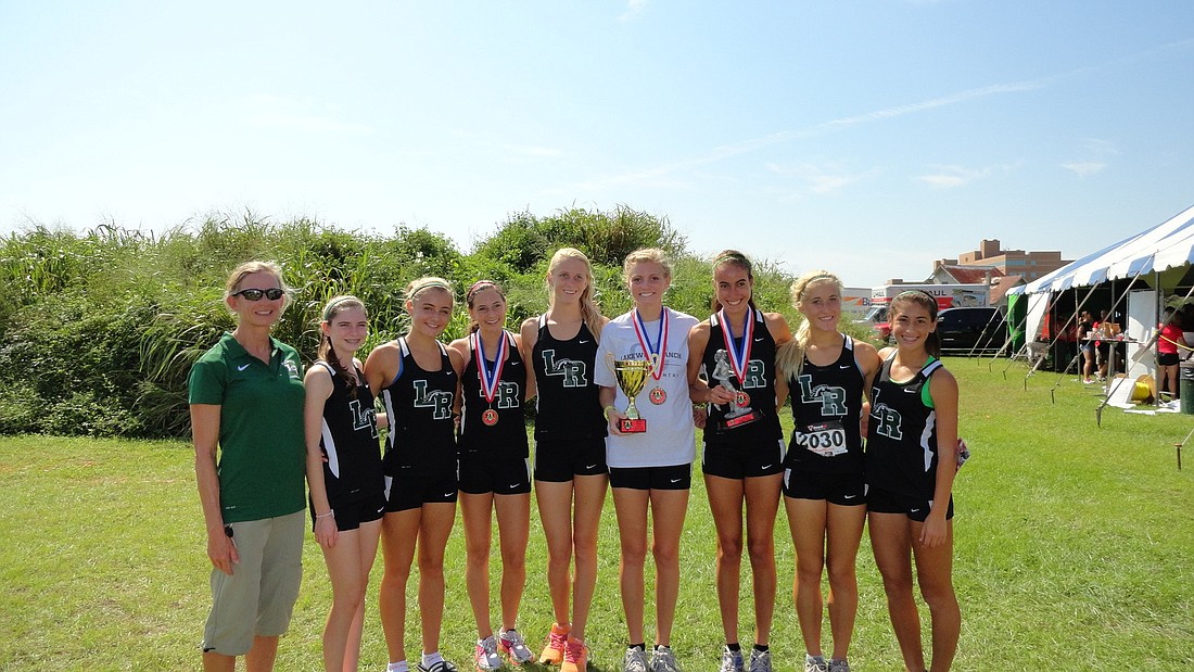 The Lady Mustangs scored 113 points to finish third at the Flrunners.com Invitational Oct. 1.