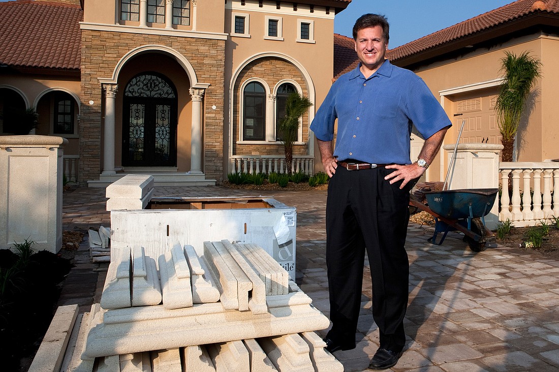 Jim Butler founded Paradise Homes in 2003. The company has since become one of the fastest-growing homebuilders in the Sarasota-Bradenton market. Photo by Mark Wemple.