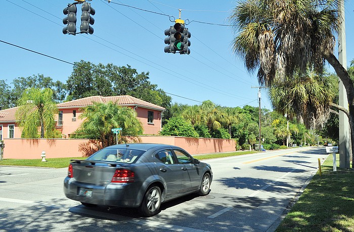 Residents of Hudson Bayou and Gulfview Drive expressed concerns with the traffic light being removed at Orange Avenue and Gulfview Drive. Rachel S. O'Hara.